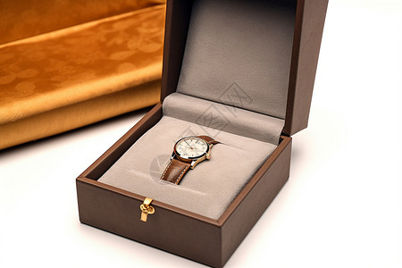礼盒里的手表背景图片