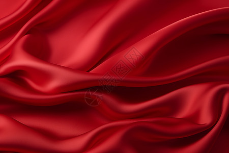 红色丝绸之纹背景图片