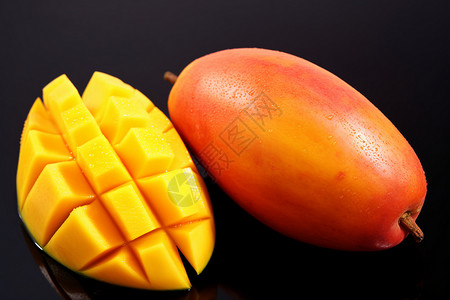 健康美味的芒果图片