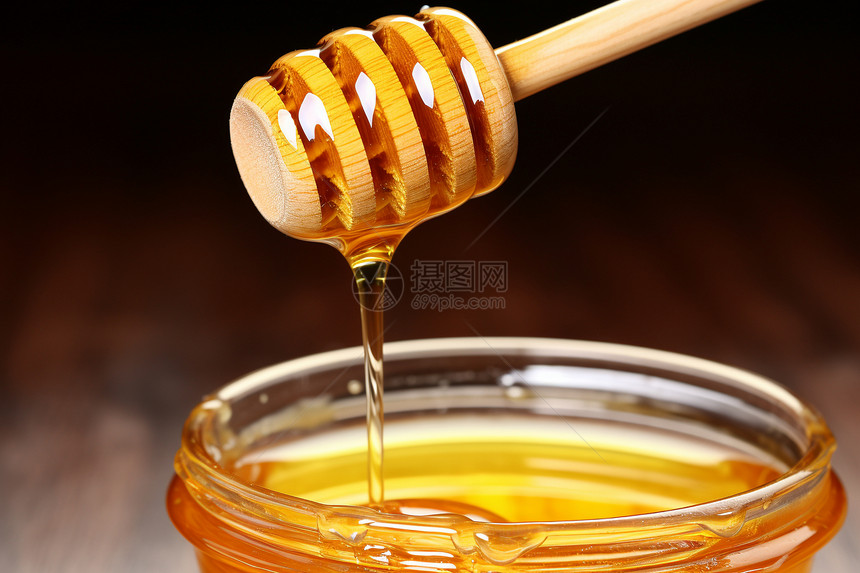 健康美味的蜂蜜图片