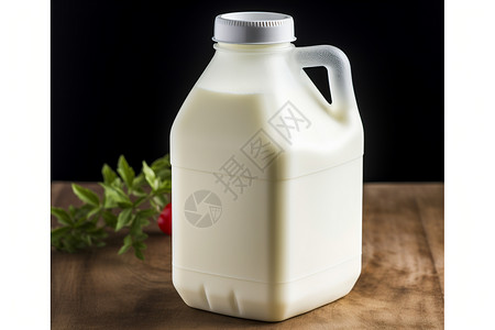一加仑牛奶背景图片