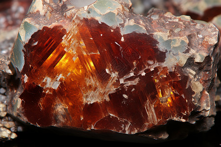 晶体矿物光学斑岩高清图片