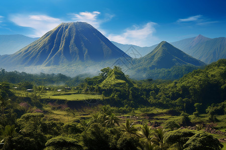 樱岛火山神秘长母岛背景