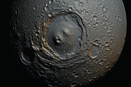 黑色月球表面背景图片