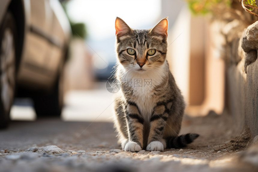 乖巧可爱的宠物猫咪图片