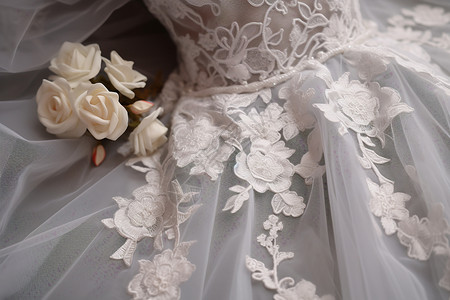 奢华优雅的新娘服饰图片
