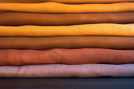 五彩斑斓的纺织面料图片