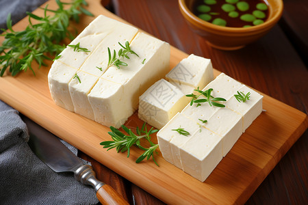 制作豆腐美味健康的豆腐背景