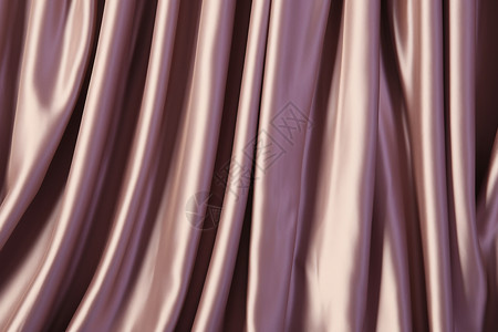 奢华紫色丝绸窗帘布料图片