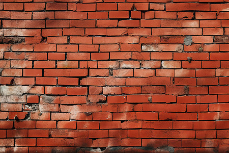 结构材料红砖墙的细节纹理背景