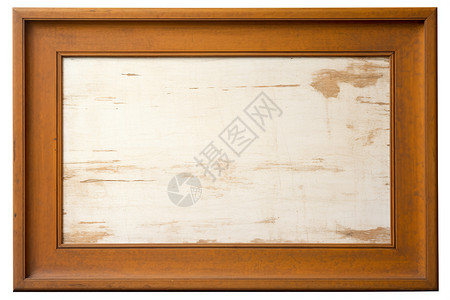 复古的木质相框装饰高清图片