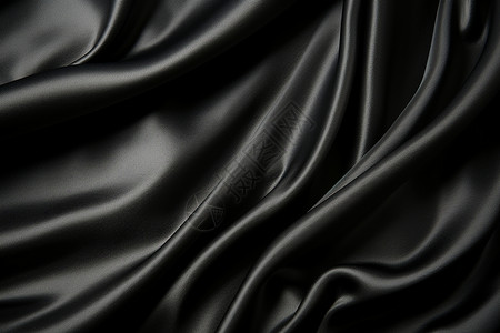 黑色丝绸背景背景图片