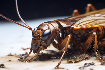 害虫的蟑螂动物图片