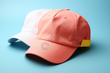 粉色鸭舌帽时尚的鸭舌帽背景