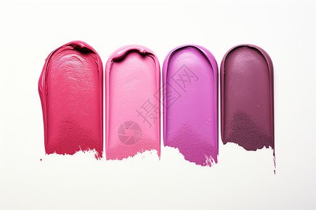 粉紫色系列唇膏背景图片