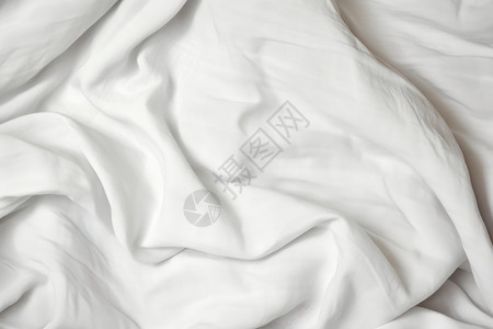 柔软家白色的床上用品背景