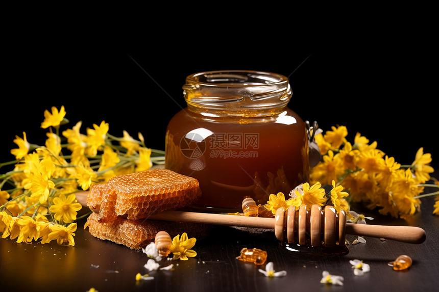 蜂蜜坛子图片