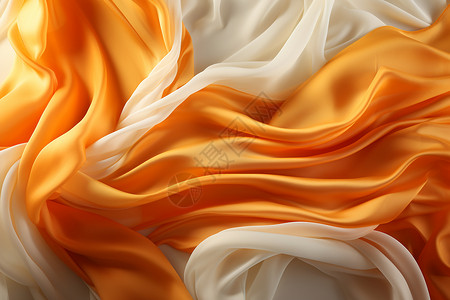 流动的织物丝绸之美图片