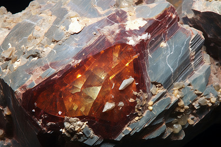 天然矿物的水晶岩石背景图片