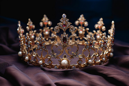 镶蛮珠宝的皇冠图片