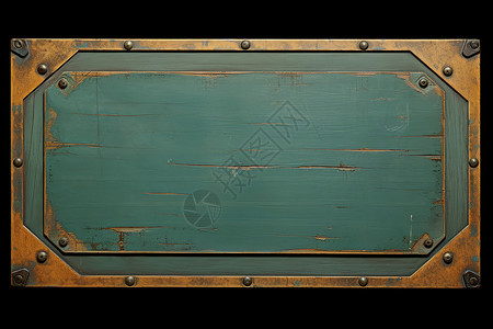 木制牌匾复古的黑板背景