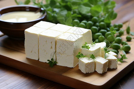 豆腐美食的诱人风味高清图片