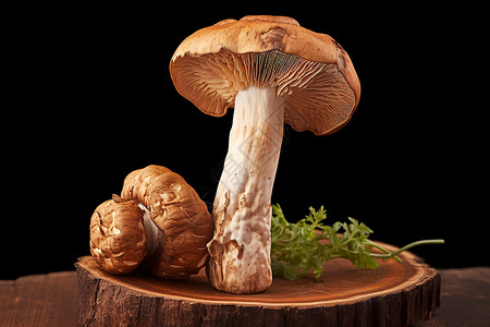 美味的蘑菇食材图片
