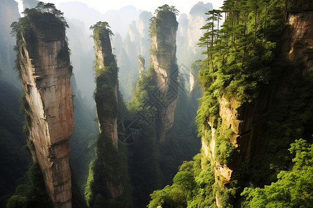 蓝天梦山峦之梦背景