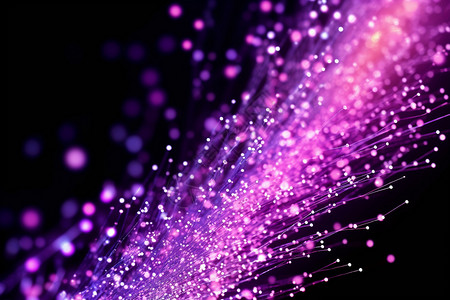 紫色科技光线（创意合成-背景素材-广告传媒）图片