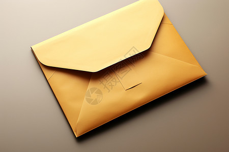 黄色纸质信封背景图片