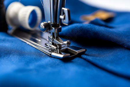 针线女缝纫针织衣服背景