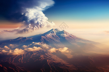 火山景观图片