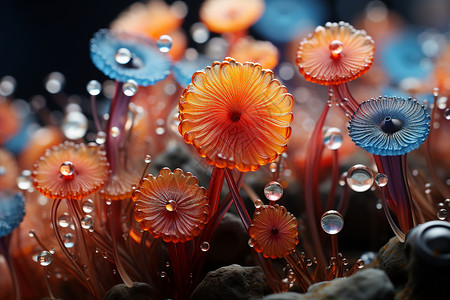 艺术微喷神奇生物设计图片