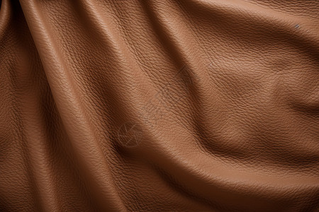 皮革材料深棕色皮革背景