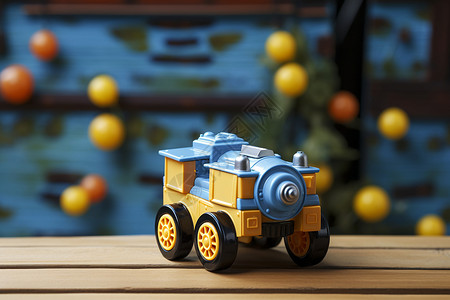 儿童玩具小火车背景图片
