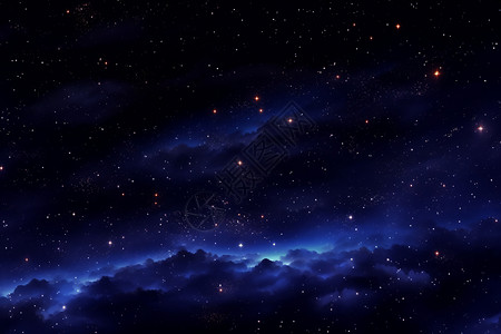 唯美星空之夜图片