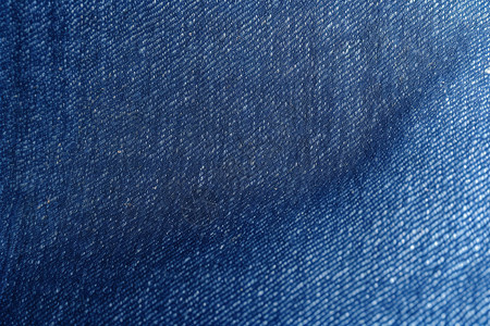 蓝色牛仔布的微观细节背景图片
