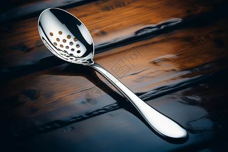 空心铁汤匙工具银汤匙高清图片
