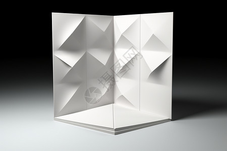 石膏雕塑白色方块雕塑设计图片