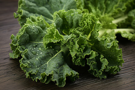 健康新鲜的蔬菜叶图片
