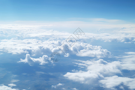 天空中漂浮的云层图片