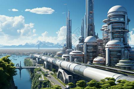 未来氢能源城市图片