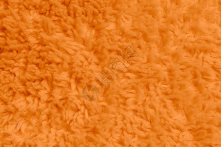 橙色地毯的特写图片