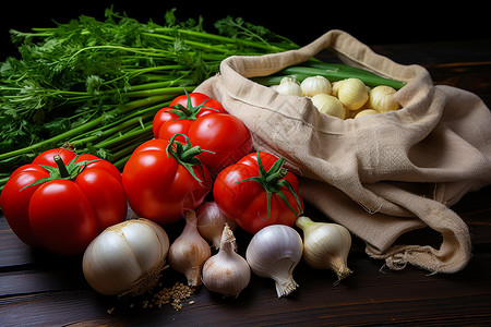 蔬菜西红柿背景图片