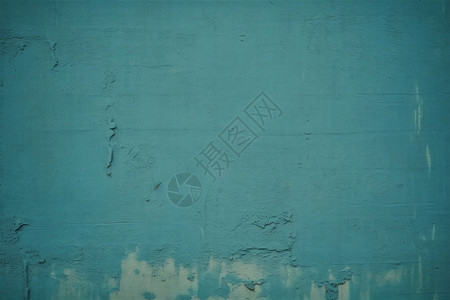 斑驳墙体斑驳的蓝色墙面背景