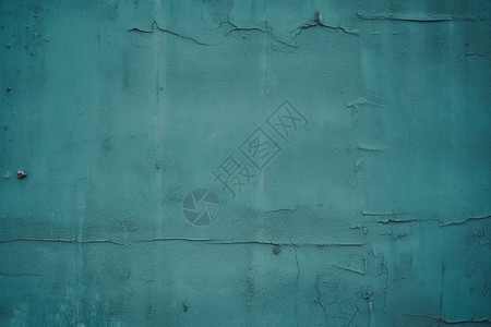 墙体裂纹蓝色的墙面背景