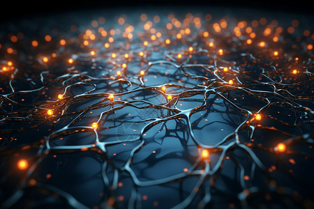 连接的神经网络结构图片