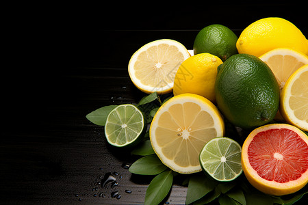 健康营养的柠檬柑橘图片