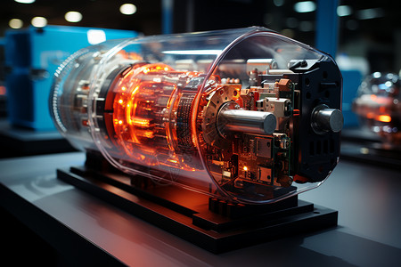 透明外壳外壳透明的交流电机设计图片
