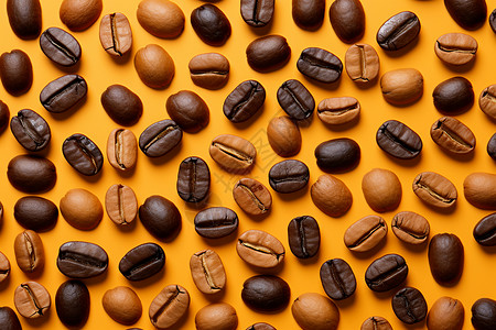咖啡之乐的咖啡豆背景图片